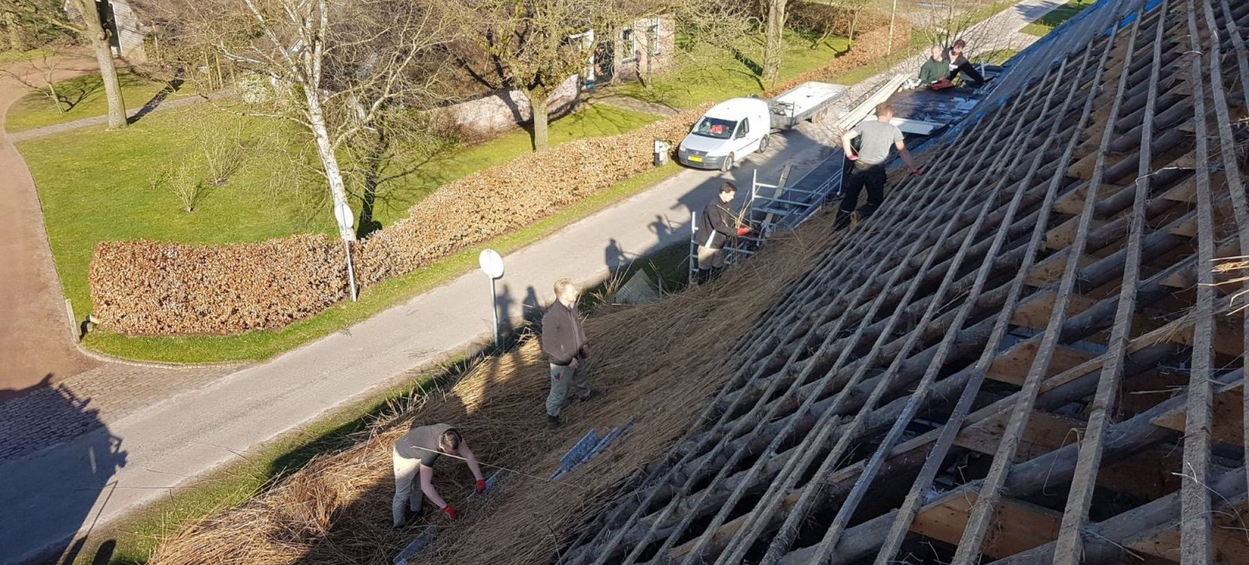 Team aan het werk